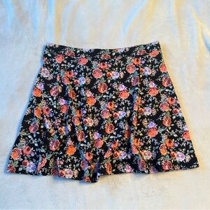 Floral Skater Skirt